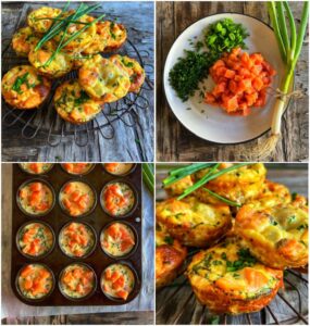 Recipe - Mini Salmon Quiches
